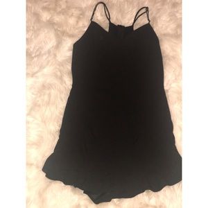 🚨BOGO🚨 Ruffle Black Romper